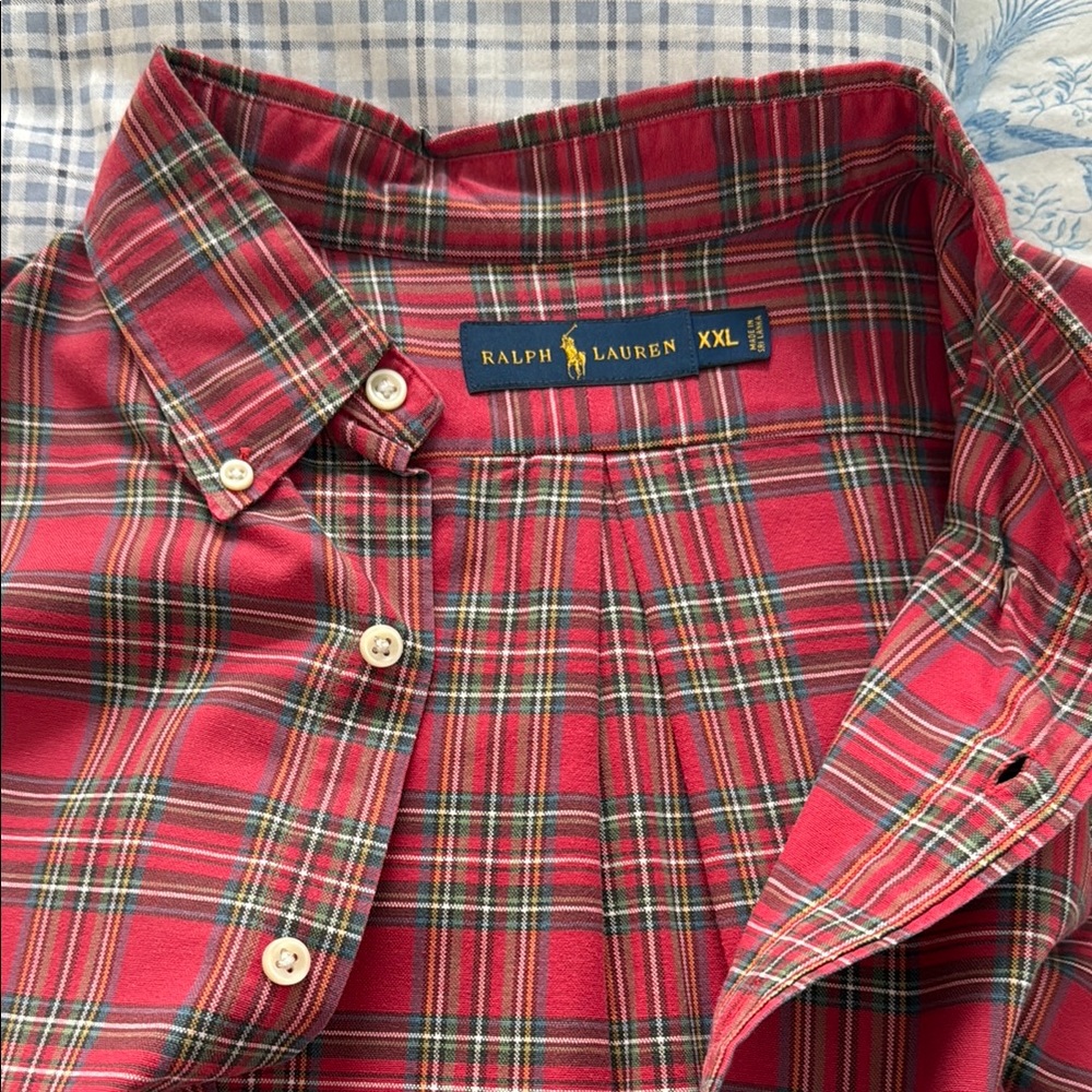 Ralph Lauren Red Plaid Shirt